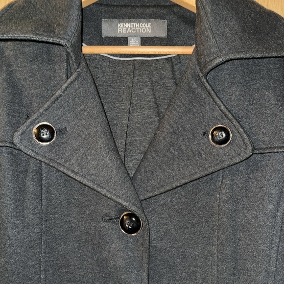 Kenneth Cole Gray Coat - Picture 3 of 11